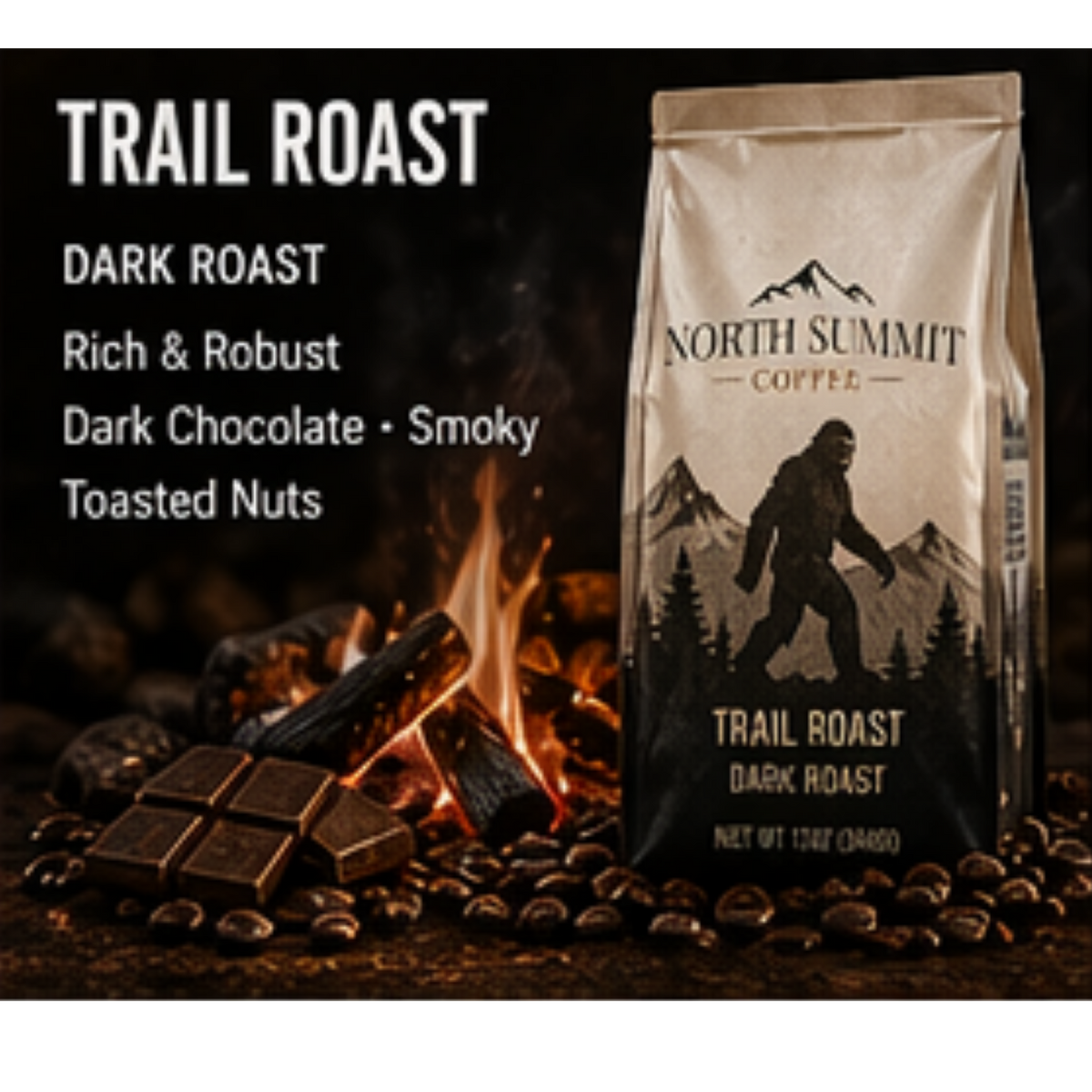 Trail Roast — Dark Roast Coffee